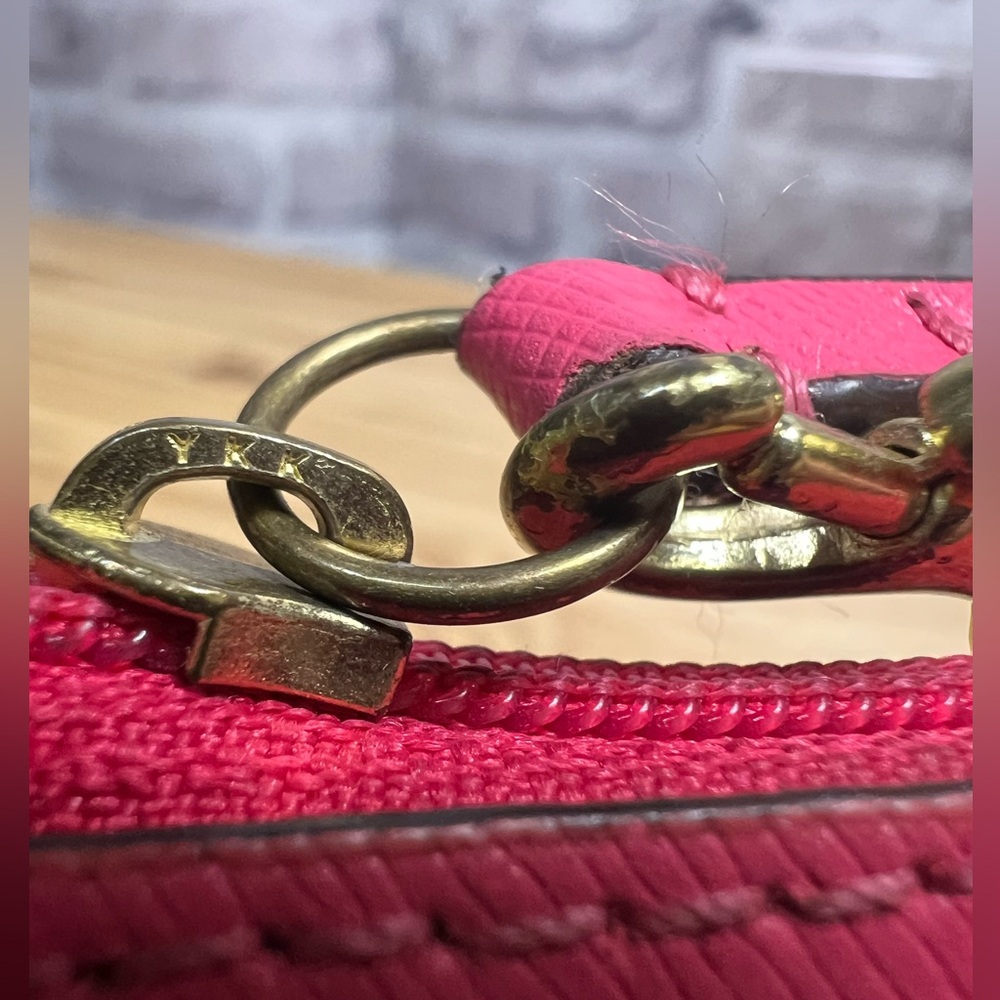 Coach Pink Wristlet ID/Card Holder - Picture 4 of 5